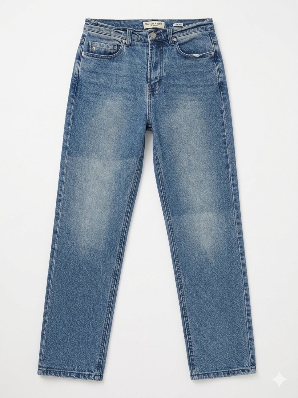 Scotch & Soda The Sky High Rise Straight Ankle Jeans 2/26 (26x28)